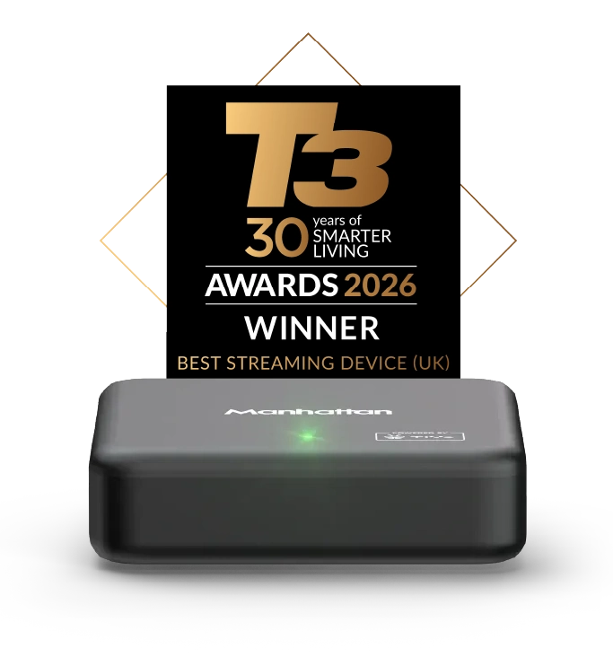 Manhattan Aero — T3 Awards 2026 Winner, Best Streaming Device (UK)